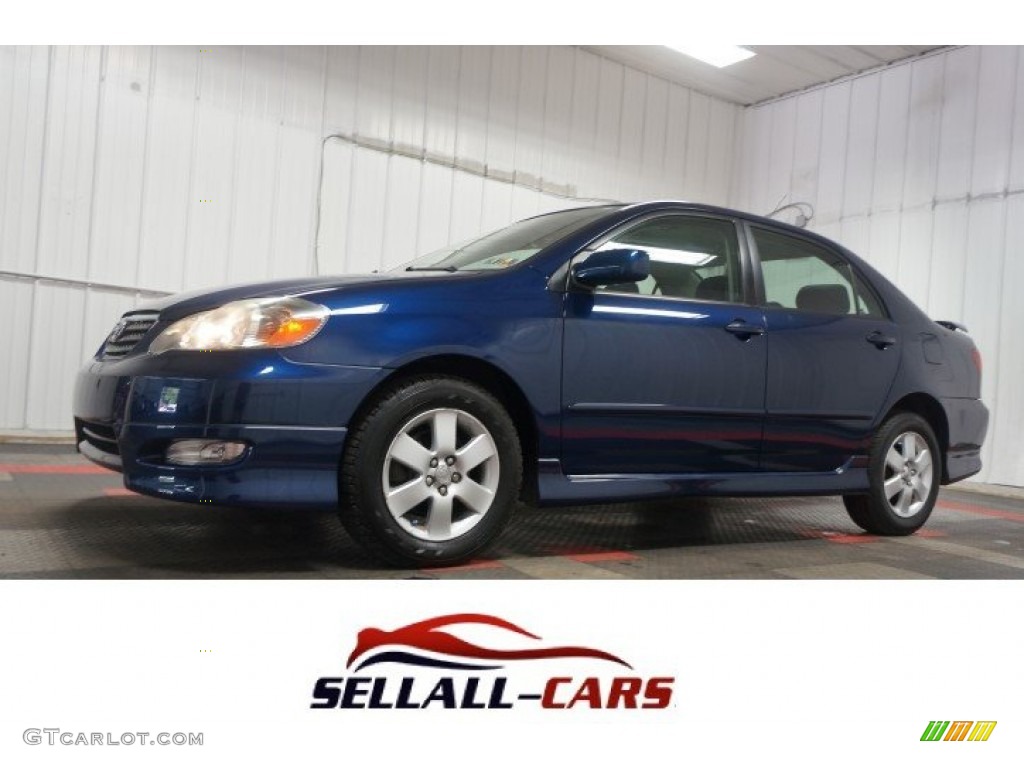 2006 Corolla S - Indigo Ink Pearl / Stone photo #1