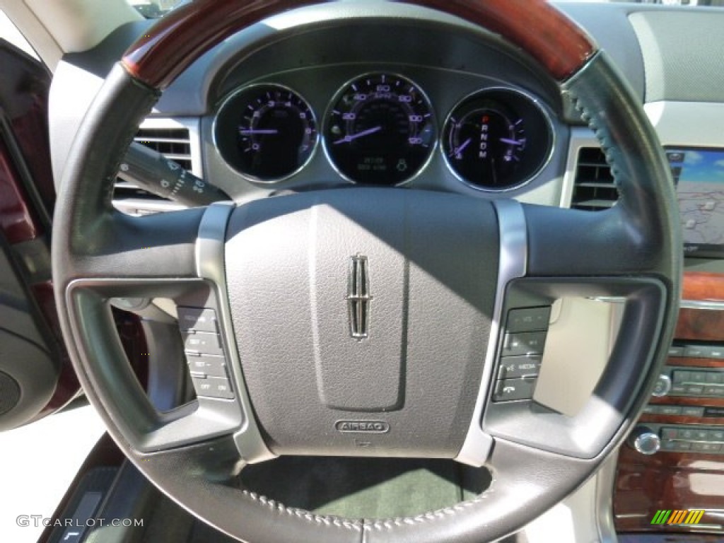 2012 MKZ FWD - Bordeaux Reserve Metallic / Cashmere photo #20