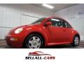 2001 Uni Red Volkswagen New Beetle GLS Coupe #105990039