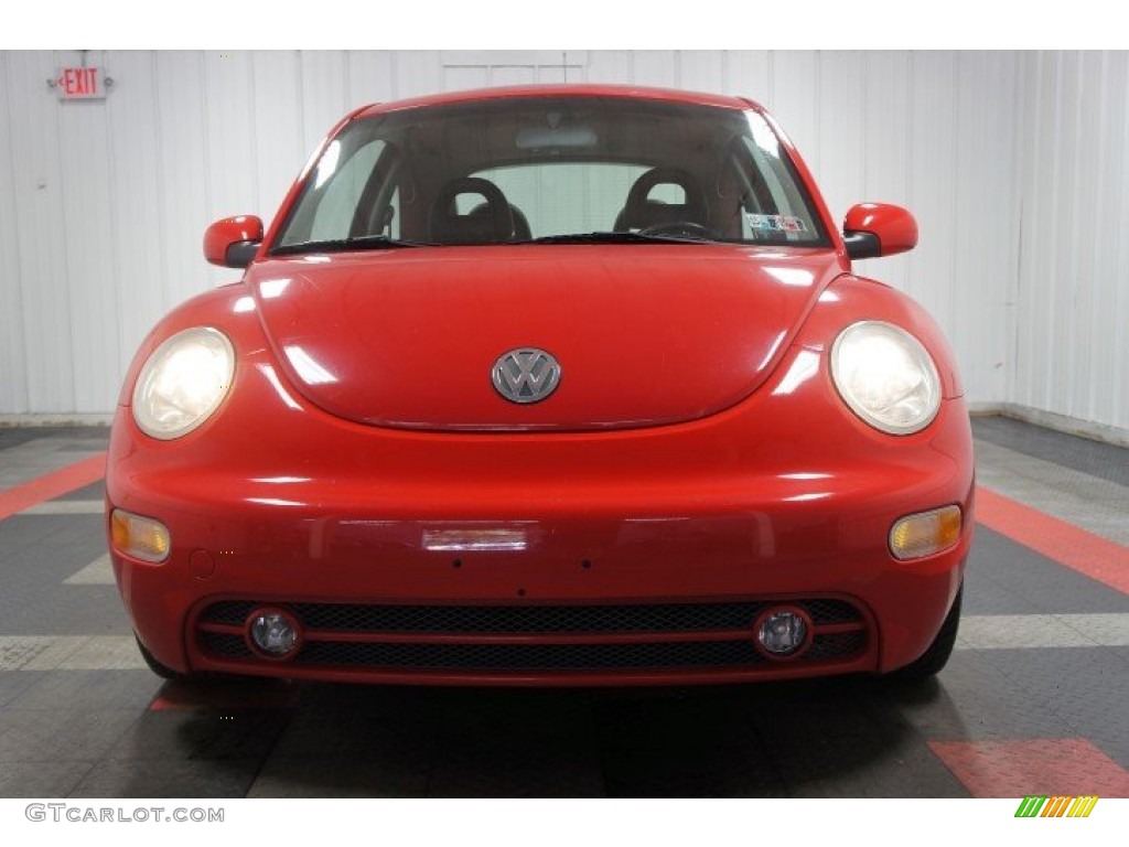 2001 New Beetle GLS Coupe - Uni Red / Black photo #4