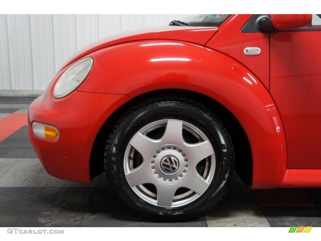 2001 New Beetle GLS Coupe - Uni Red / Black photo #61