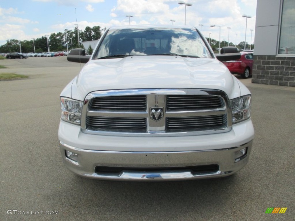 2011 Ram 1500 SLT Quad Cab 4x4 - Bright White / Dark Slate Gray/Medium Graystone photo #19