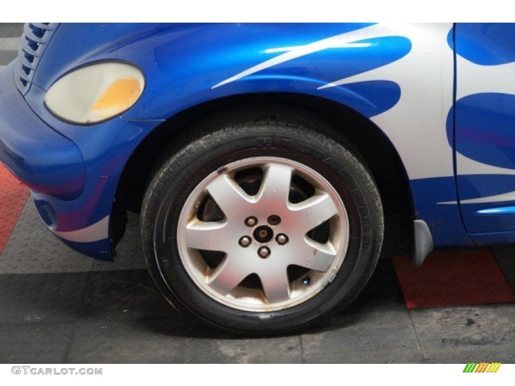 2003 PT Cruiser Touring - Electric Blue Pearl / Dark Slate Gray photo #65