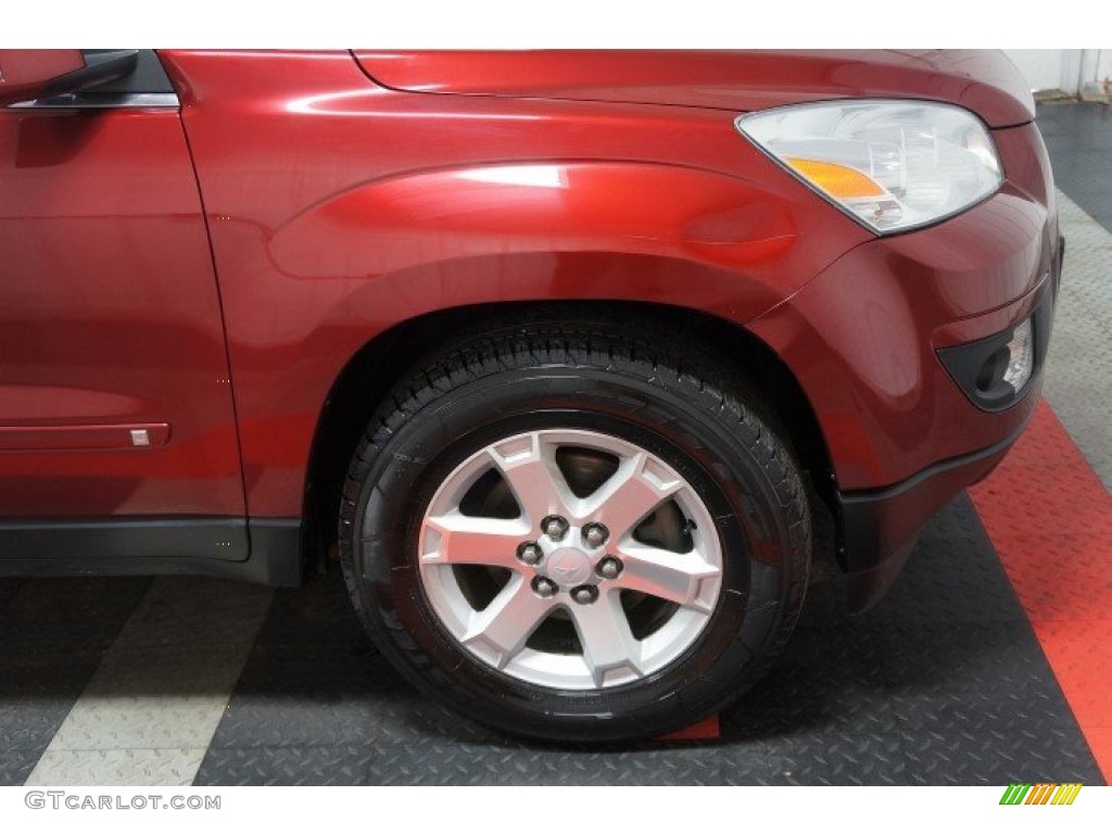 2009 Outlook XR AWD - Red Jewel Tintcoat / Black photo #39