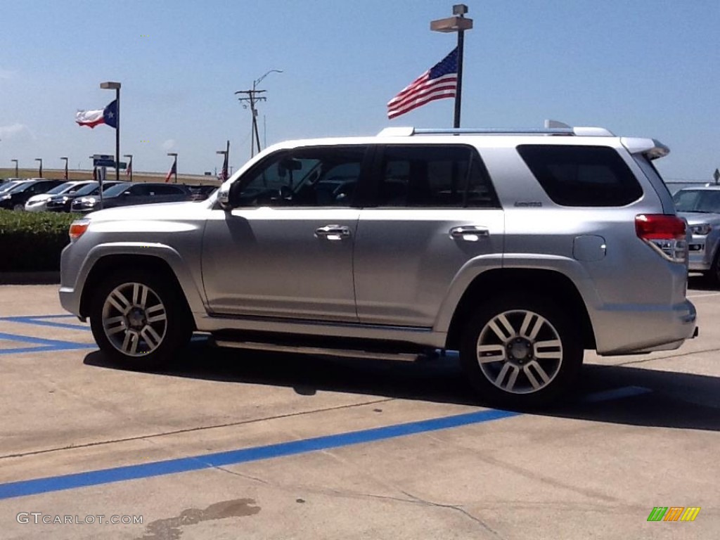 2011 4Runner Limited - Classic Silver Metallic / Black Leather photo #2