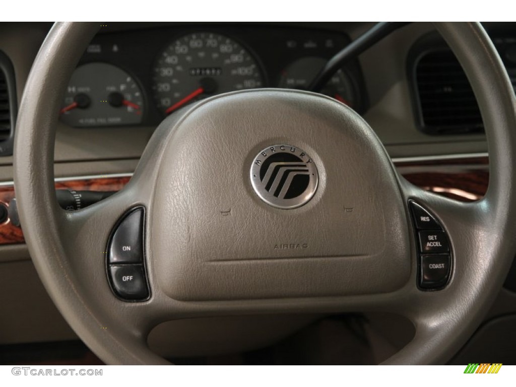 2002 Grand Marquis GS - Arizona Beige Metallic / Medium Parchment photo #6