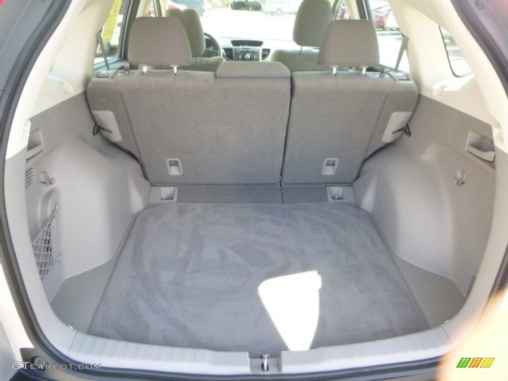 2013 CR-V LX AWD - Alabaster Silver Metallic / Gray photo #9