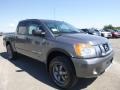 Gun Metallic 2015 Nissan Titan PRO-4X Crew Cab 4x4