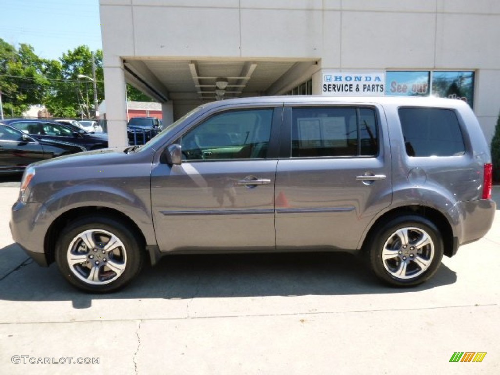 2015 Pilot SE 4WD - Modern Steel Metallic / Gray photo #2