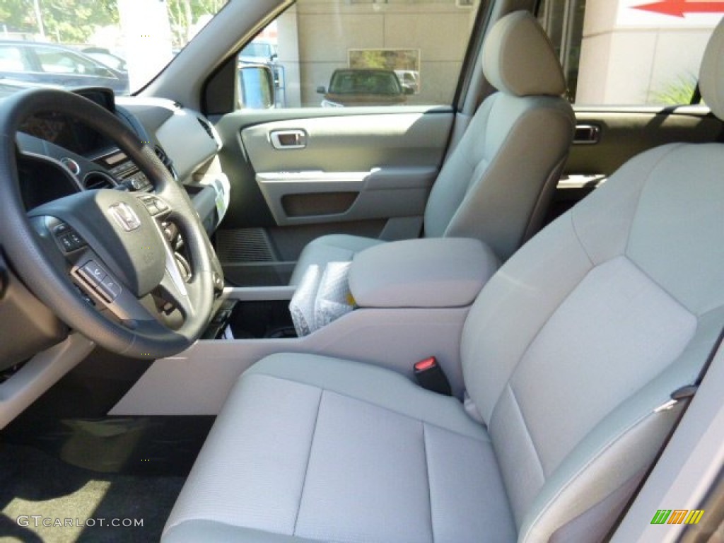 Gray Interior 2015 Honda Pilot SE 4WD Photo #106033051