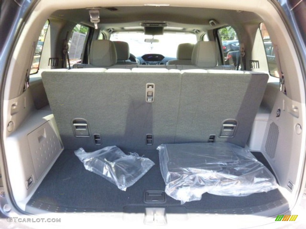 2015 Pilot SE 4WD - Modern Steel Metallic / Gray photo #12