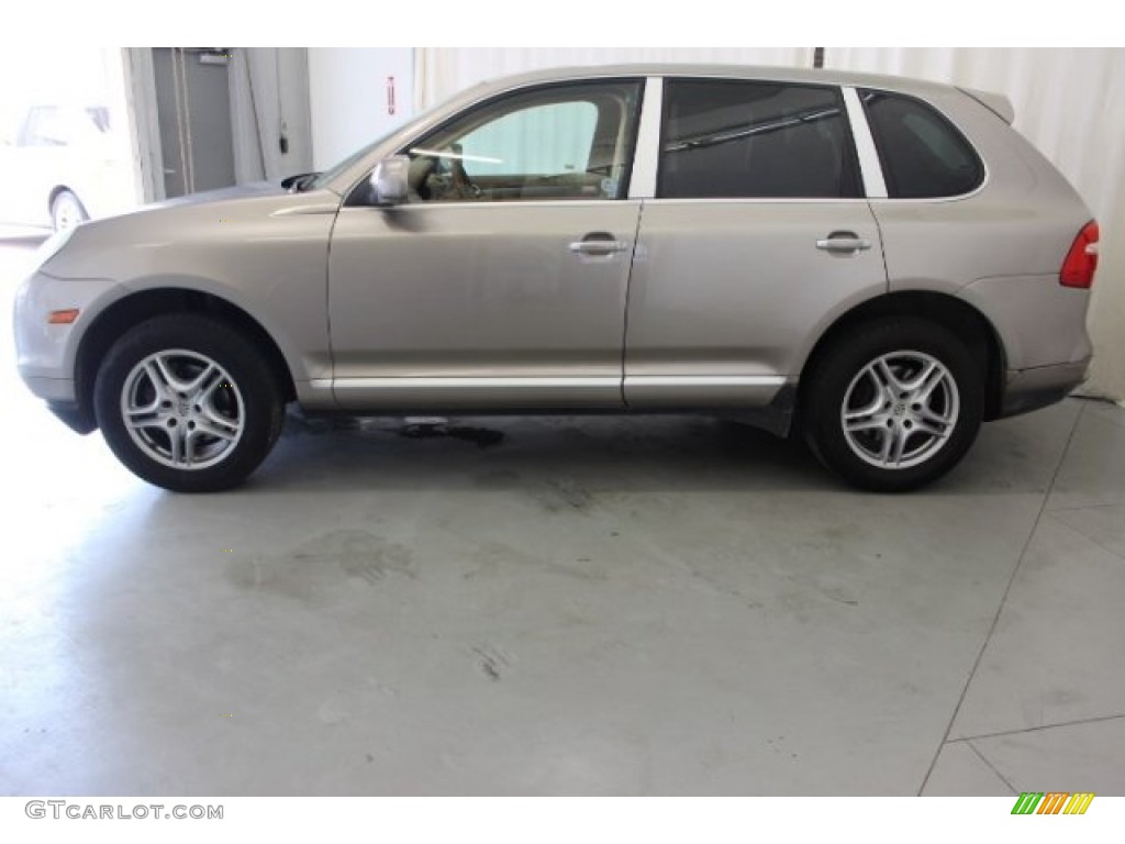 2009 Cayenne Tiptronic - Jarama Beige Metallic / Havanna/Sand Beige photo #6