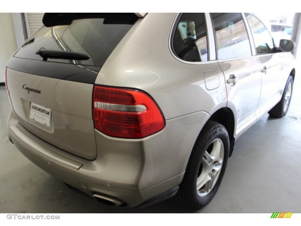 2009 Cayenne Tiptronic - Jarama Beige Metallic / Havanna/Sand Beige photo #9