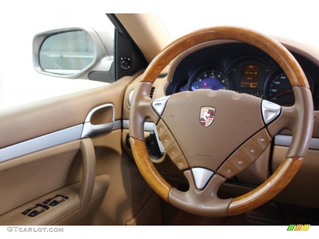 2009 Cayenne Tiptronic - Jarama Beige Metallic / Havanna/Sand Beige photo #35