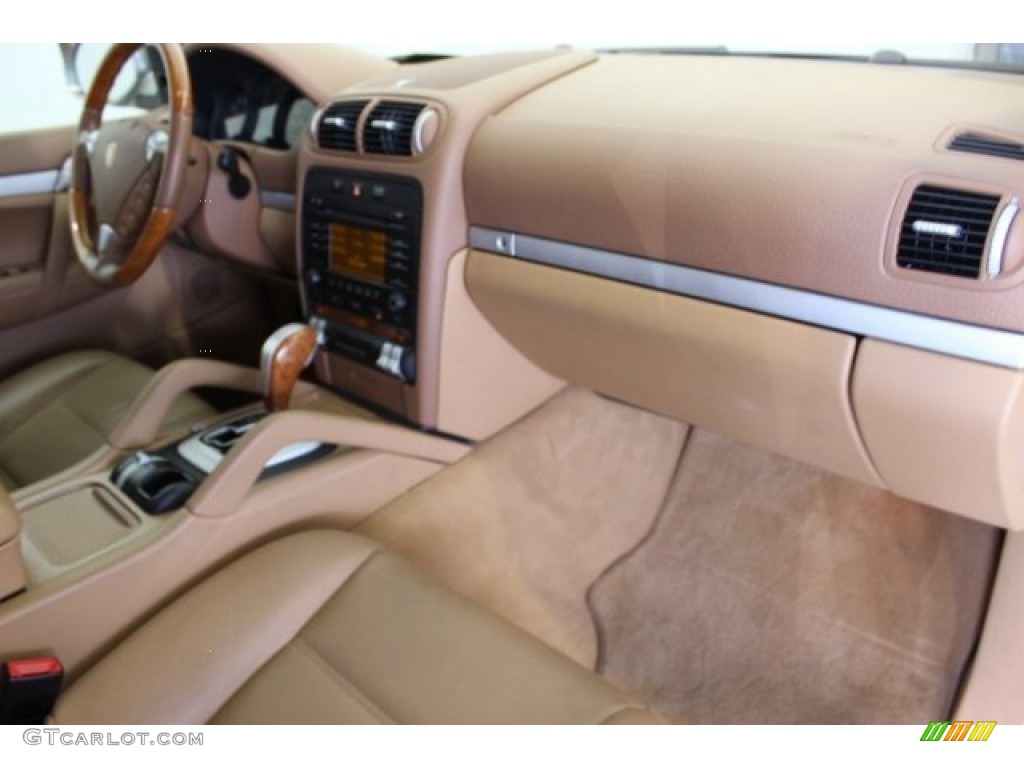 2009 Cayenne Tiptronic - Jarama Beige Metallic / Havanna/Sand Beige photo #42