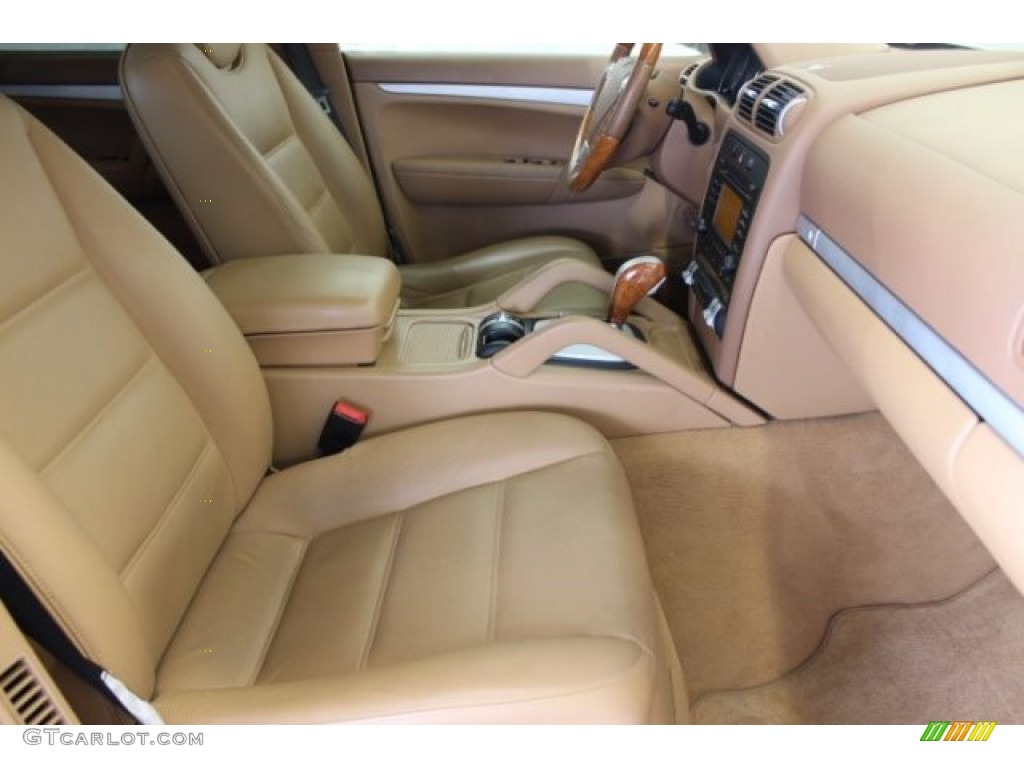2009 Cayenne Tiptronic - Jarama Beige Metallic / Havanna/Sand Beige photo #43