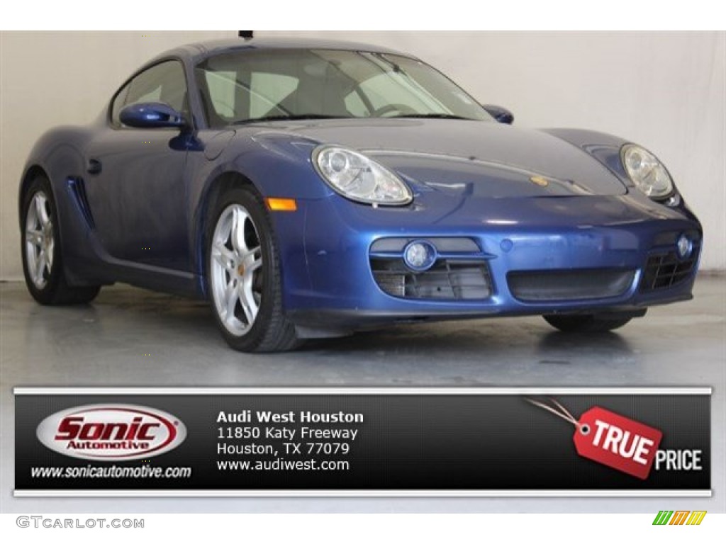 2007 Cayman  - Cobalt Blue Metallic / Black photo #1