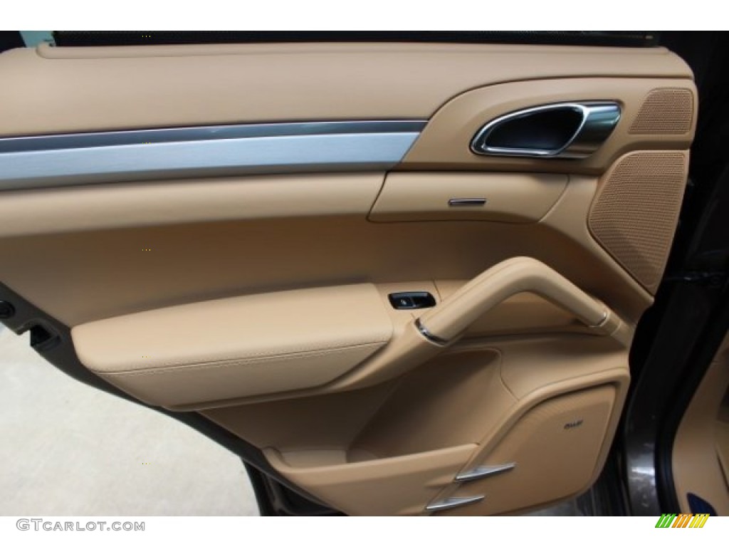 2016 Porsche Cayenne GTS Luxor Beige Door Panel Photo #106038517