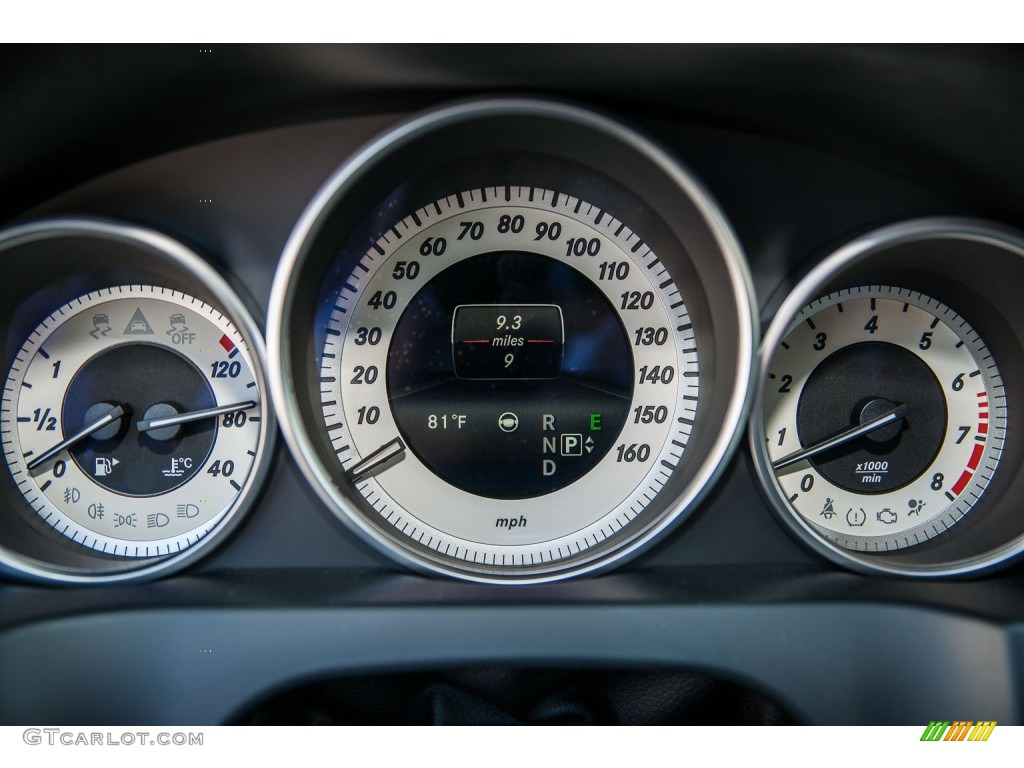 2016 Mercedes-Benz E 400 Coupe Gauges Photo #106039141