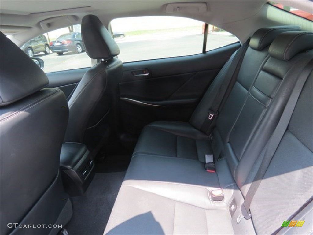 Black Interior 2015 Lexus IS 250 Photo #106040017