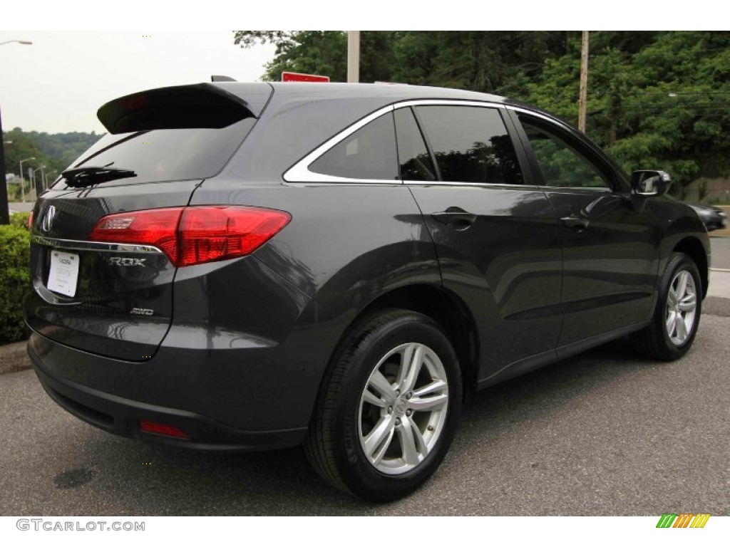 2013 RDX AWD - Graphite Luster Metallic / Parchment photo #4