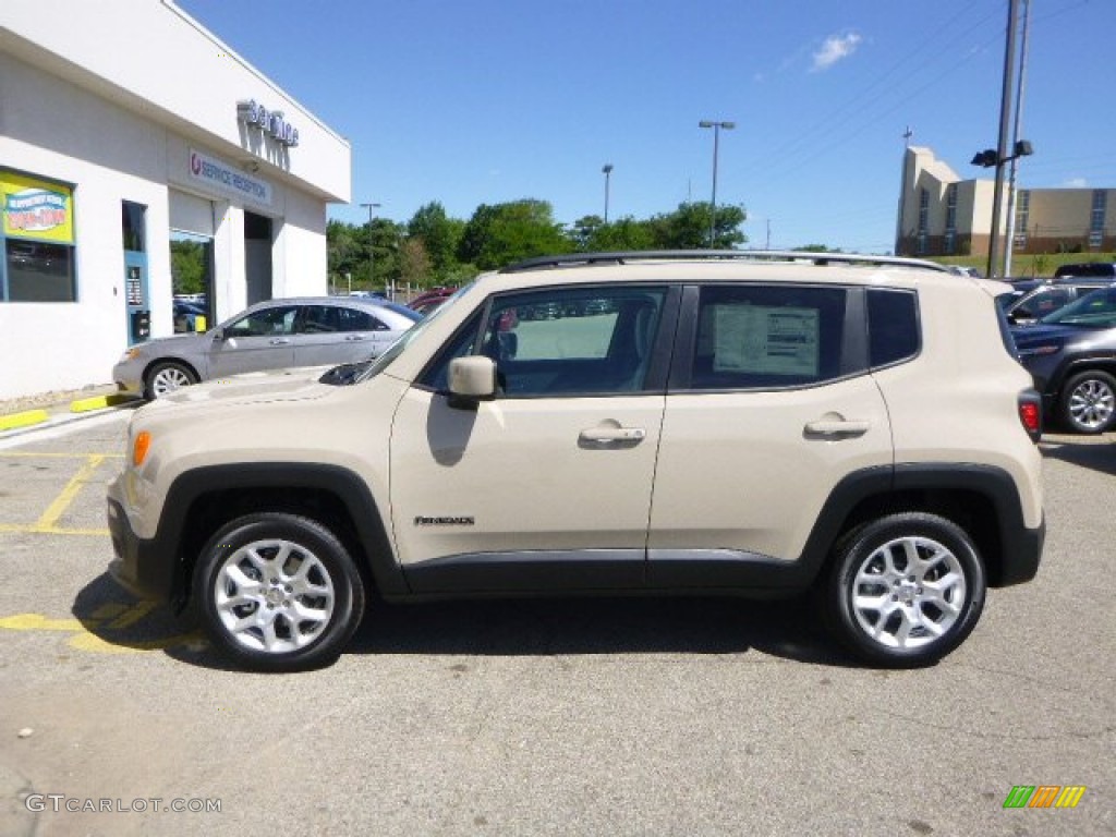 Mojave Sand 2015 Jeep Renegade Latitude 4x4 Exterior Photo #106042534