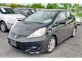 2009 Crystal Black Pearl Honda Fit Sport  photo #51