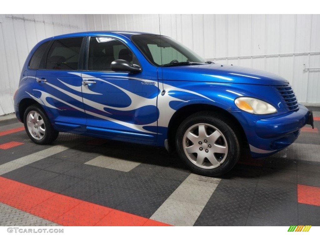 2005 PT Cruiser GT - Midnight Blue Pearl / Dark Slate Gray photo #5