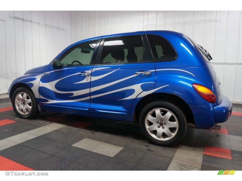 2005 PT Cruiser GT - Midnight Blue Pearl / Dark Slate Gray photo #10