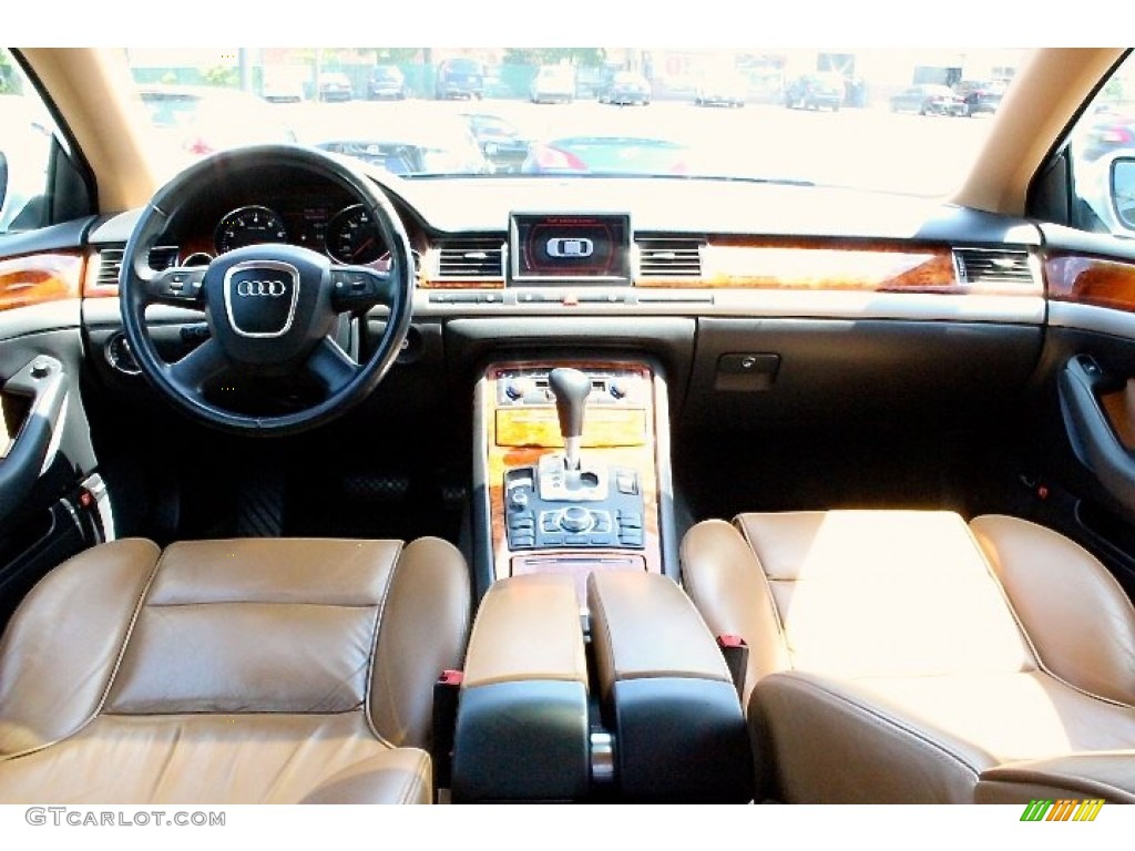 2007 A8 4.2 quattro - Light Silver Metallic / Sand Beige photo #8