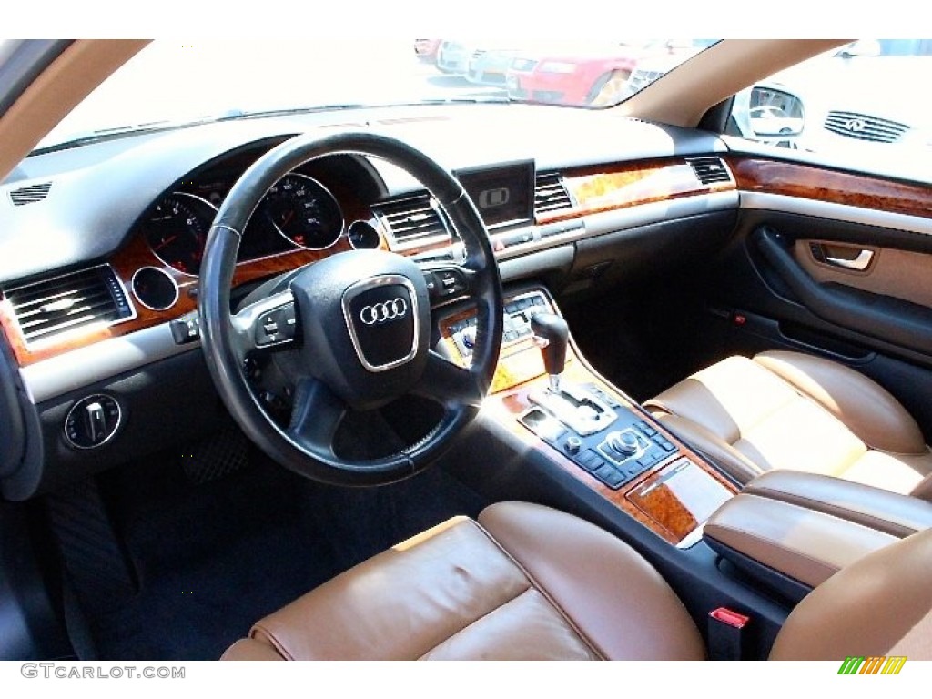 2007 A8 4.2 quattro - Light Silver Metallic / Sand Beige photo #18