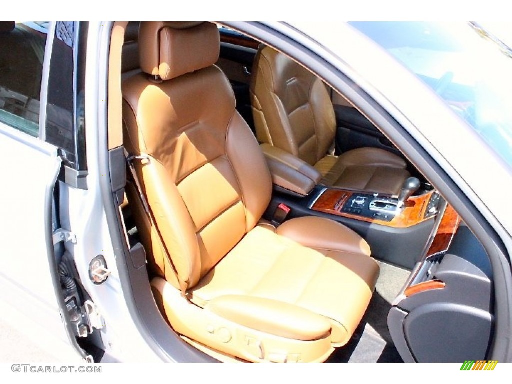 2007 A8 4.2 quattro - Light Silver Metallic / Sand Beige photo #34