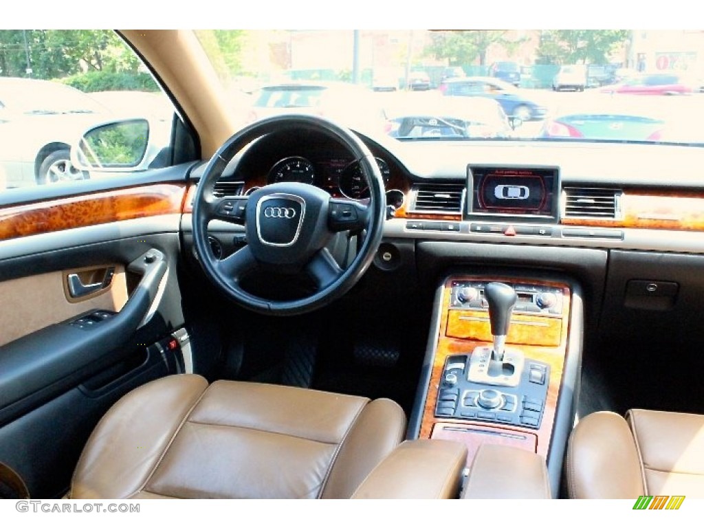 2007 A8 4.2 quattro - Light Silver Metallic / Sand Beige photo #37