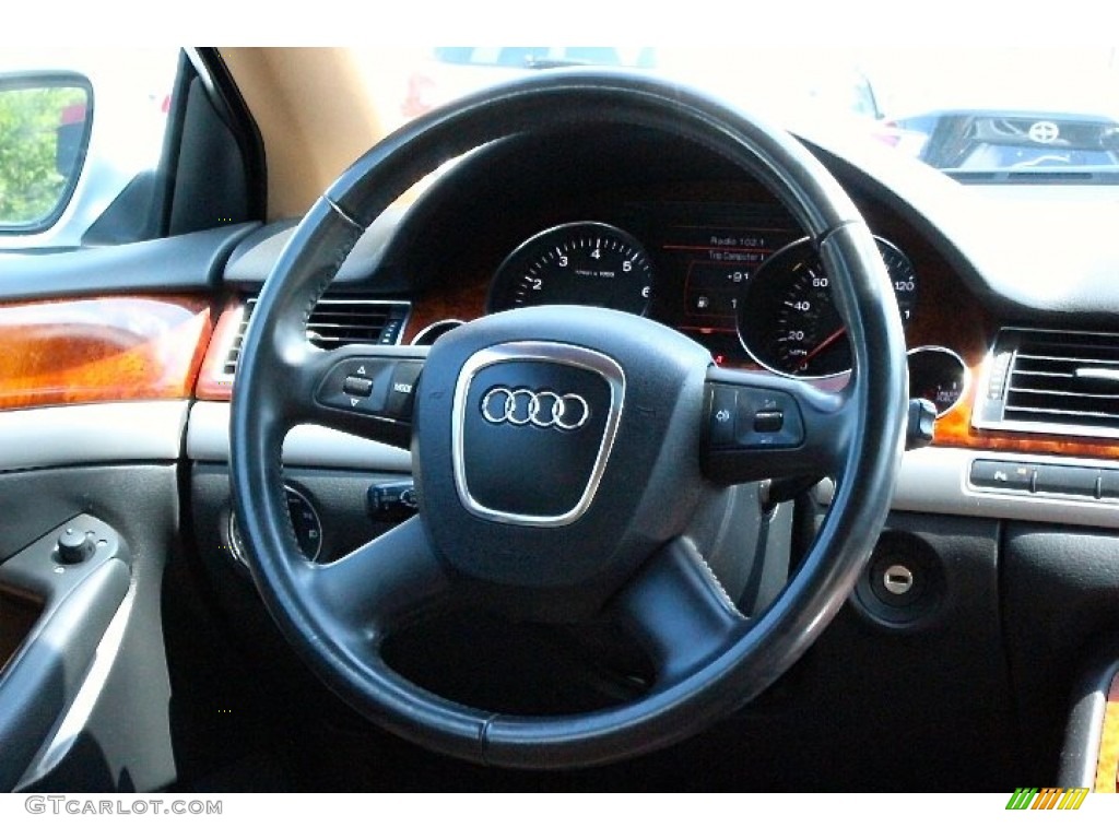 2007 A8 4.2 quattro - Light Silver Metallic / Sand Beige photo #39