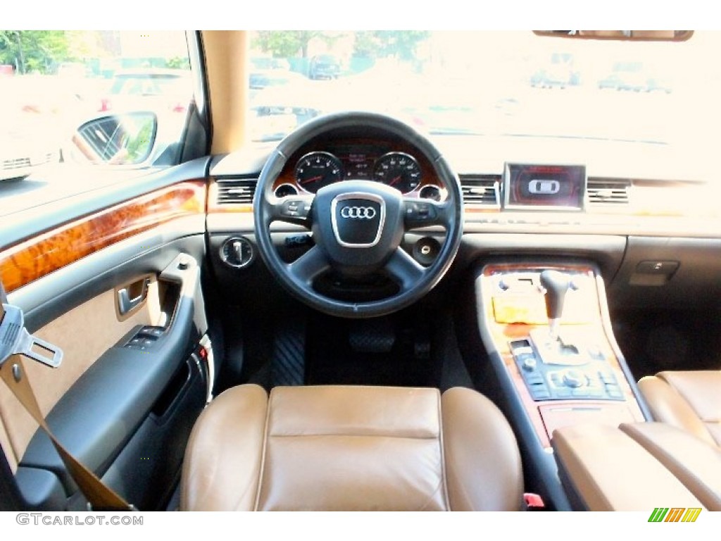 2007 A8 4.2 quattro - Light Silver Metallic / Sand Beige photo #40