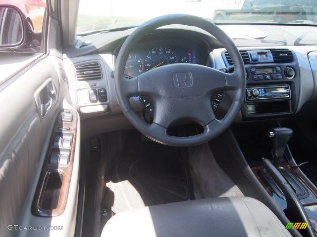 1999 Accord EX V6 Sedan - Black Currant Pearl / Ivory photo #7