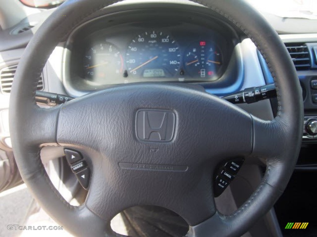 1999 Accord EX V6 Sedan - Black Currant Pearl / Ivory photo #19