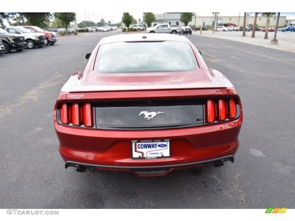 2015 Mustang EcoBoost Premium Coupe - Ruby Red Metallic / Ebony photo #6
