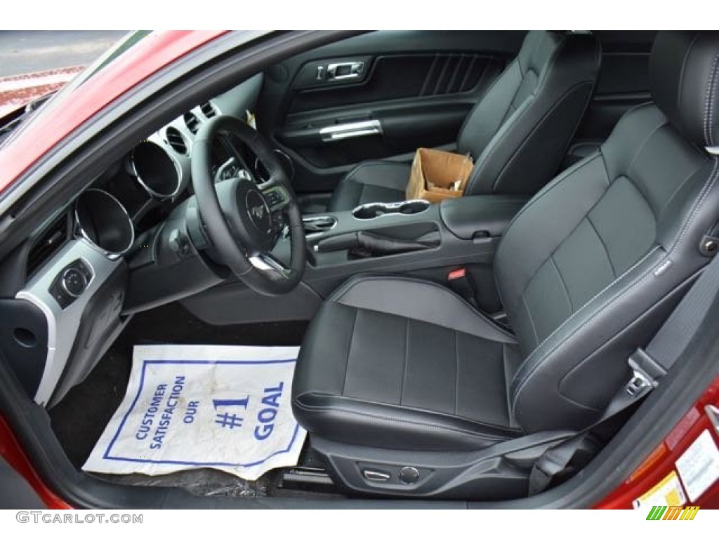 2015 Mustang EcoBoost Premium Coupe - Ruby Red Metallic / Ebony photo #10