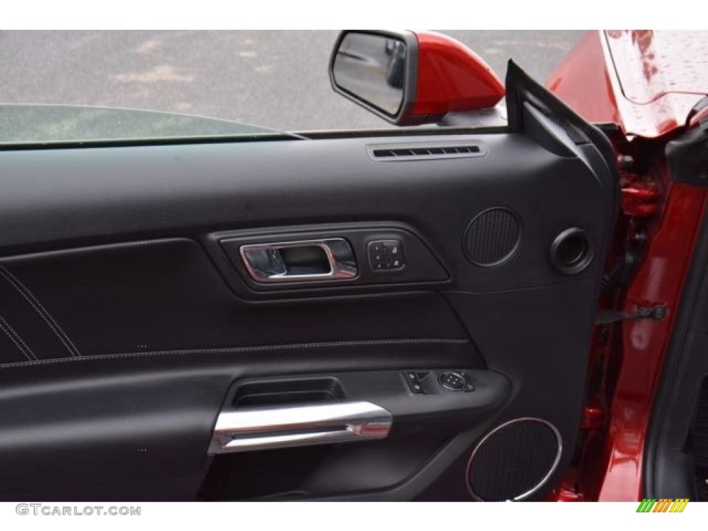 2015 Mustang EcoBoost Premium Coupe - Ruby Red Metallic / Ebony photo #13