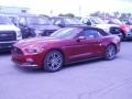 2015 Ruby Red Metallic Ford Mustang EcoBoost Premium Convertible  photo #4