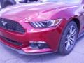 2015 Ruby Red Metallic Ford Mustang EcoBoost Premium Convertible  photo #11