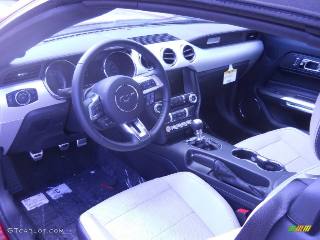 2015 Mustang EcoBoost Premium Convertible - Ruby Red Metallic / Ceramic photo #13