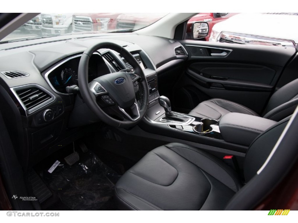2015 Edge Titanium AWD - Bronze Fire Metallic / Ebony photo #3