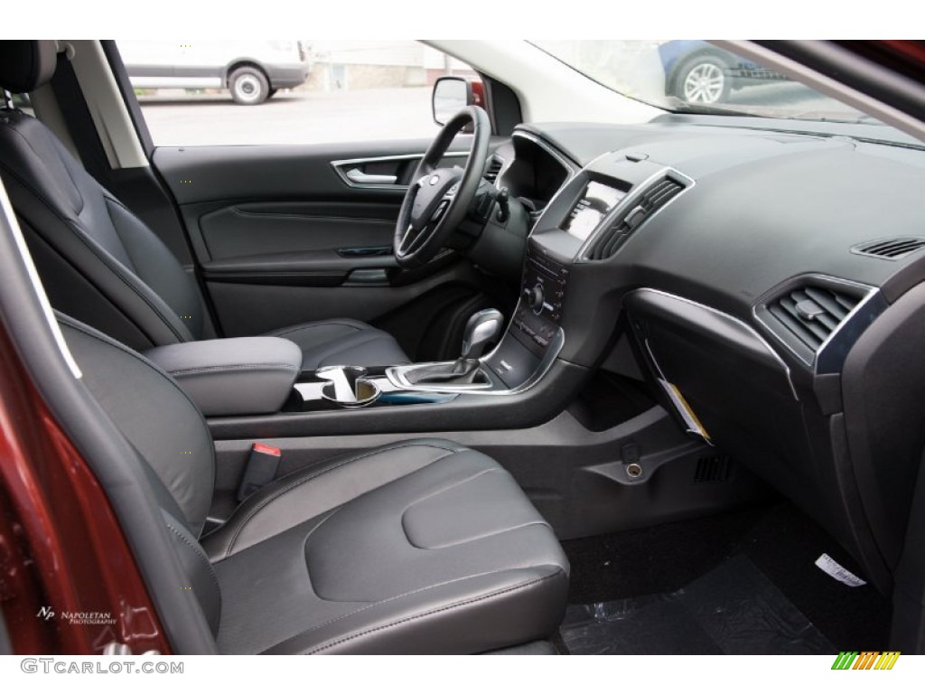 2015 Edge Titanium AWD - Bronze Fire Metallic / Ebony photo #6