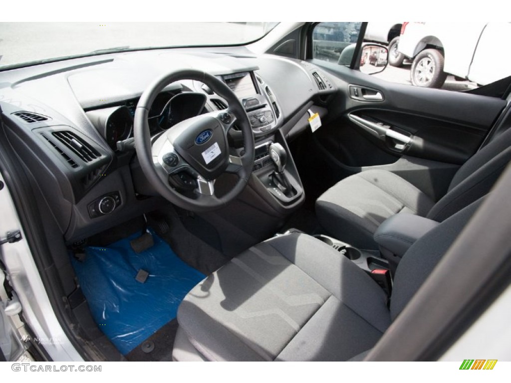 2015 Transit Connect XLT Wagon - Silver / Charcoal Black Cloth photo #5