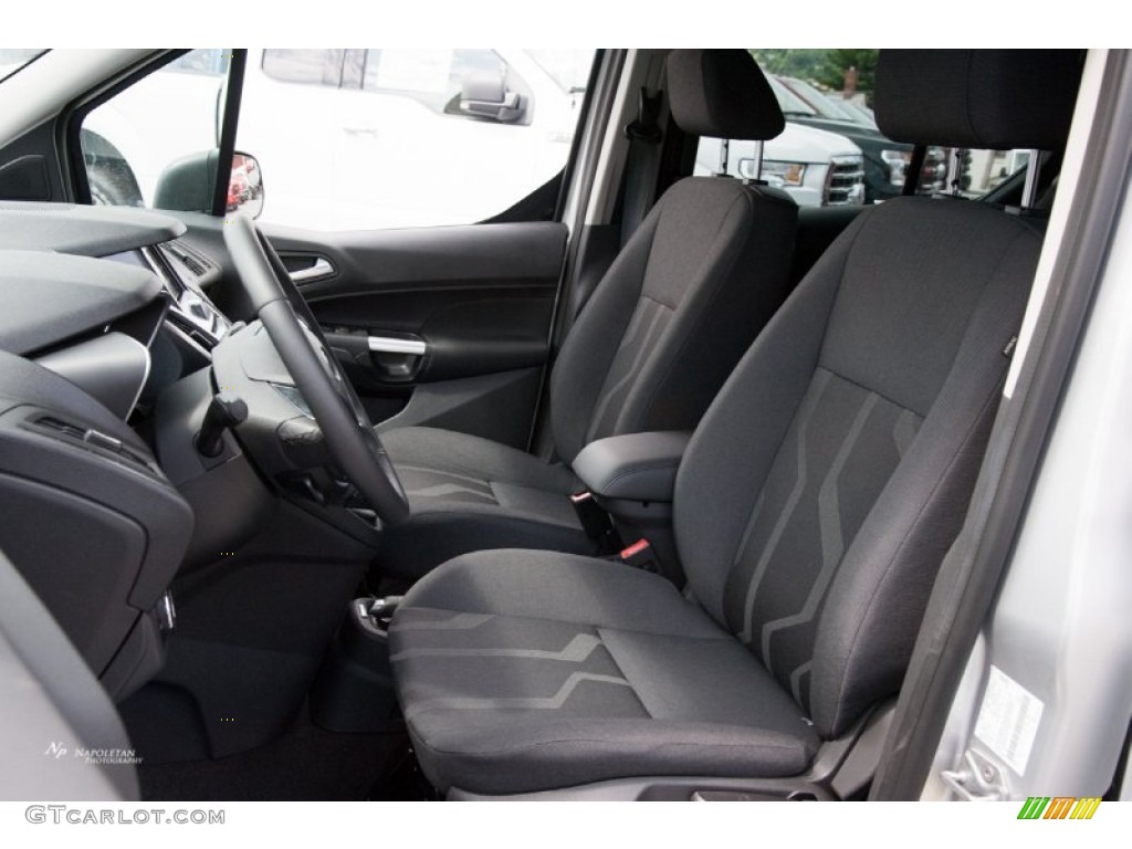 2015 Transit Connect XLT Wagon - Silver / Charcoal Black Cloth photo #6