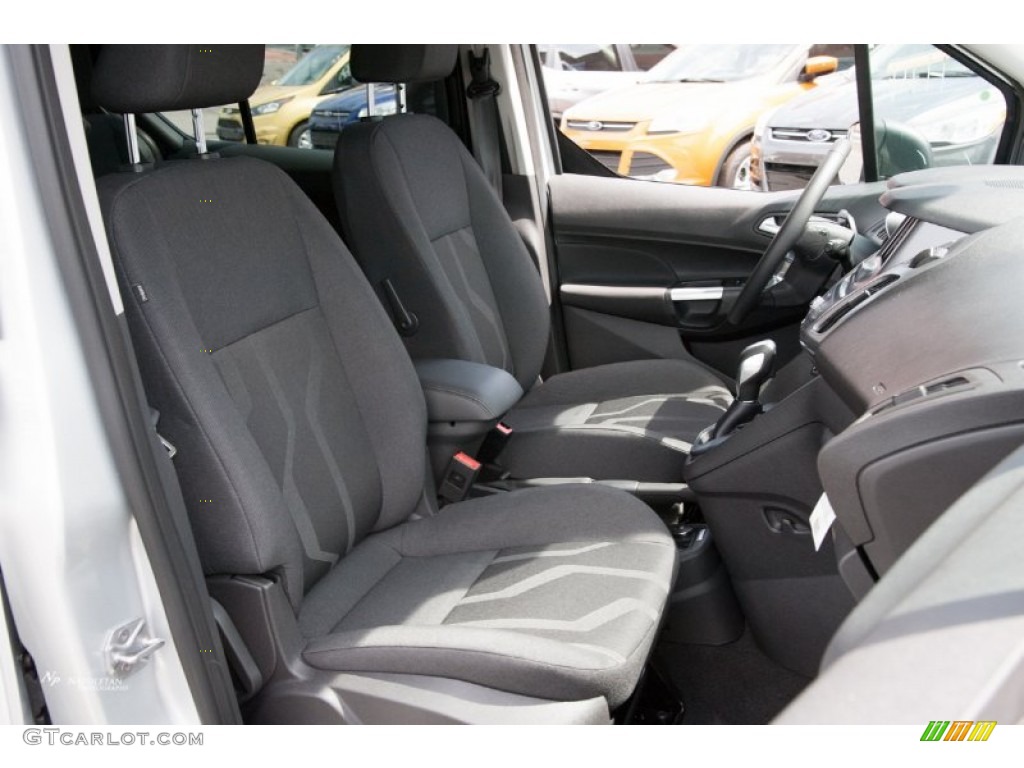 2015 Transit Connect XLT Wagon - Silver / Charcoal Black Cloth photo #7