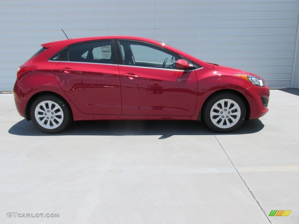 Scarlet Red Pearl 2016 Hyundai Elantra GT Standard Elantra GT Model Exterior Photo #106059679