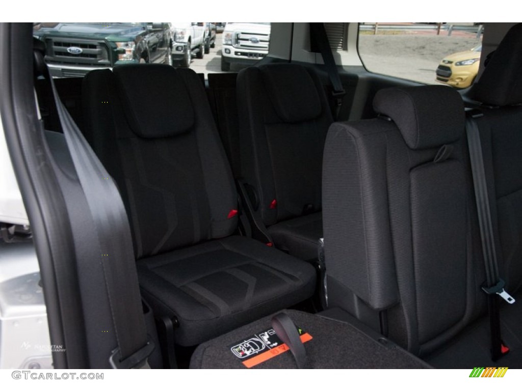 2015 Transit Connect XLT Wagon - Silver / Charcoal Black Cloth photo #8